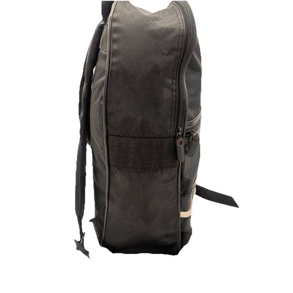 kangol black nylon backpack Medium Size Front Pocket And Logo main image 5